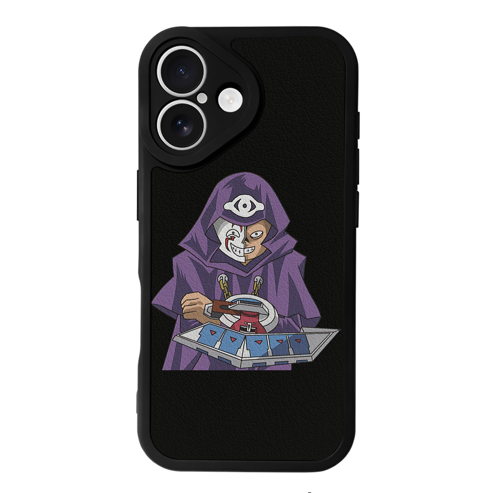 遊☆戯☆王 Yu-Gi-Oh! 【iPhone 16シリーズ対応】シリコンスマホケース（レザー調） 材質：シリコン